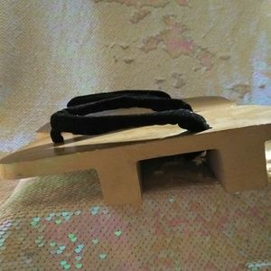 Japanese traditional wooden shoes